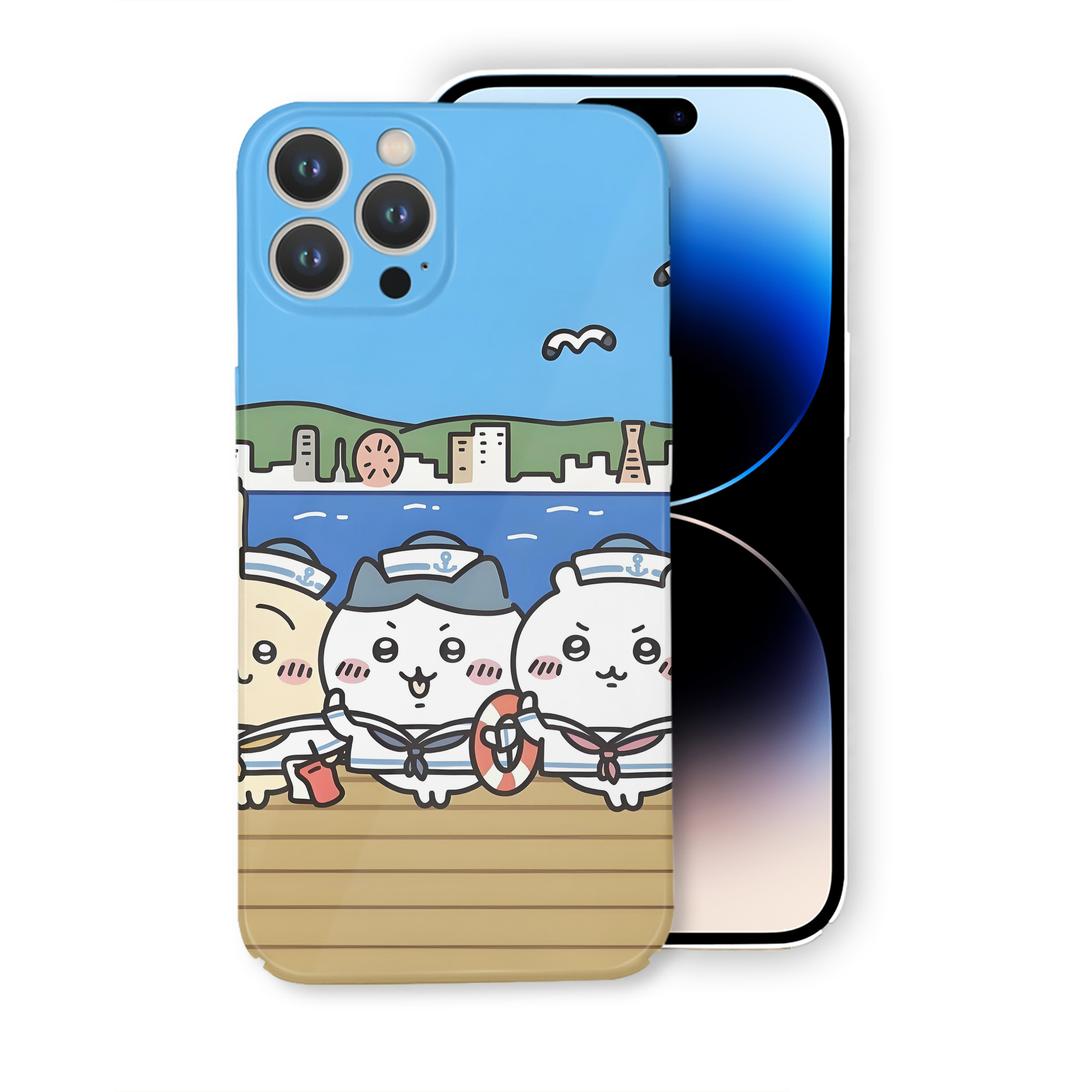 （画像用） ちいかわ Chii-kawa 【iPhone 14シリーズ対応】ハードケース